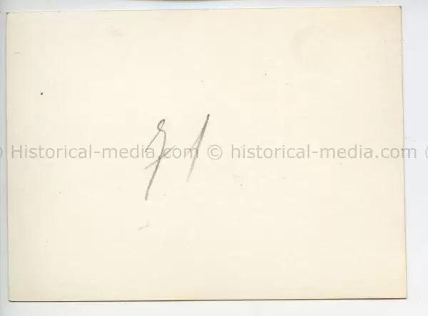ORIGINAL PRIVATE PHOTO OF HITLER ARRIVING BY CONVERTIBLE