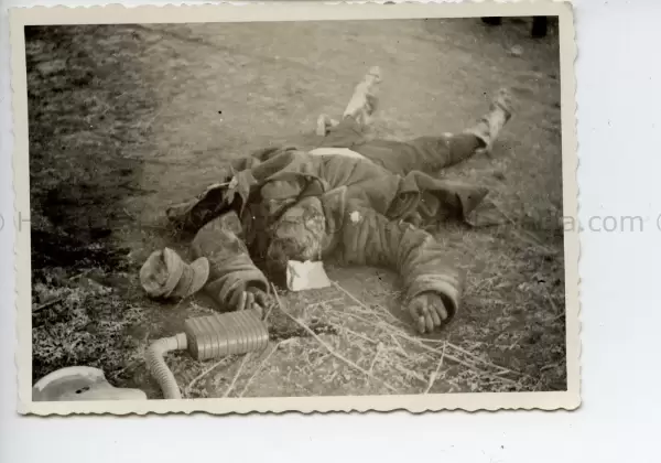 PHOTO OF KIA RUSSIAN SOLDIERS IN THE FIELD