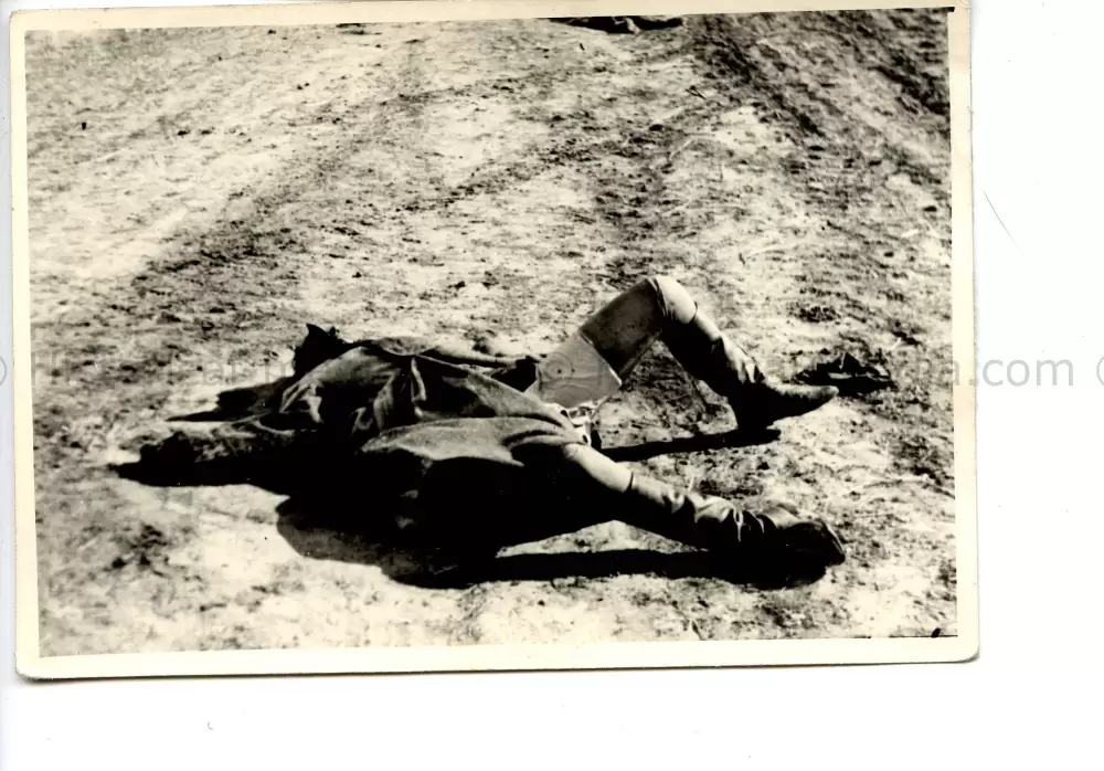 PHOTO OF KIA RUSSIAN SOLDIERS IN THE FIELD