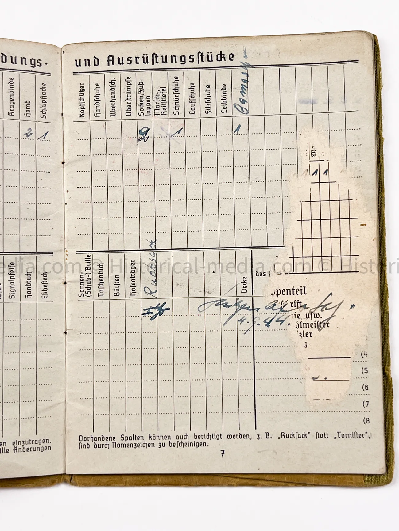 HEER SOLDBUCH - STURMGESCHÜTZ - PANZERJÄGER-ABTEILUNG 376