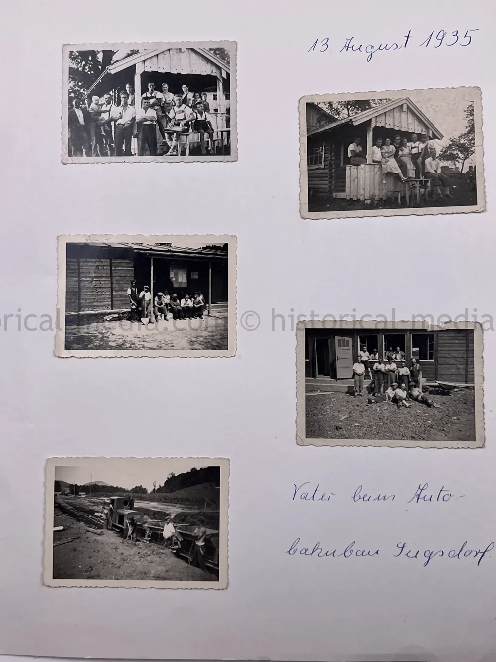 HEER PHOTO ALBUM PAGES - POLAND, RUSSIA