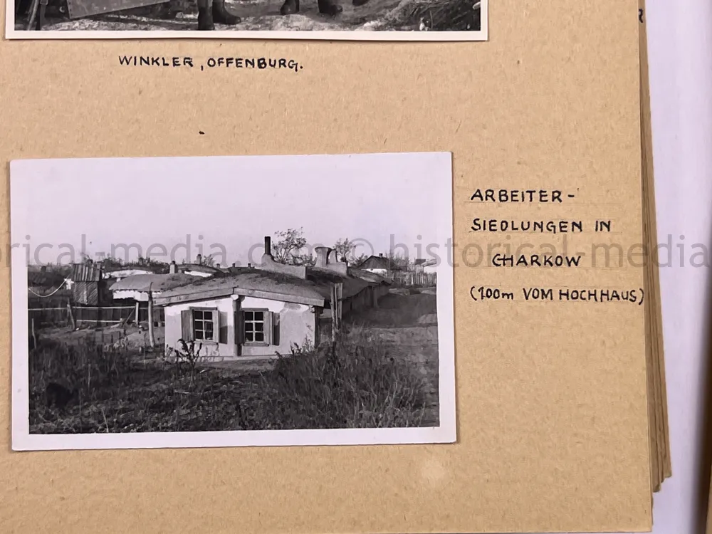 HUGE HEER PHOTO ALBUM GROUPING - SPIESS - AOK VIII - 8TH ARMY - 1939 TO 1945