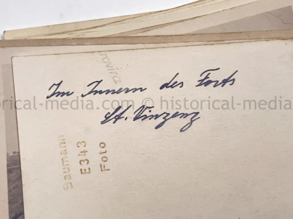 HEER PHOTO GROUPING - FRANCE 1940 - 212. INFANTERIE DIVISION - GENERAL ENDERS