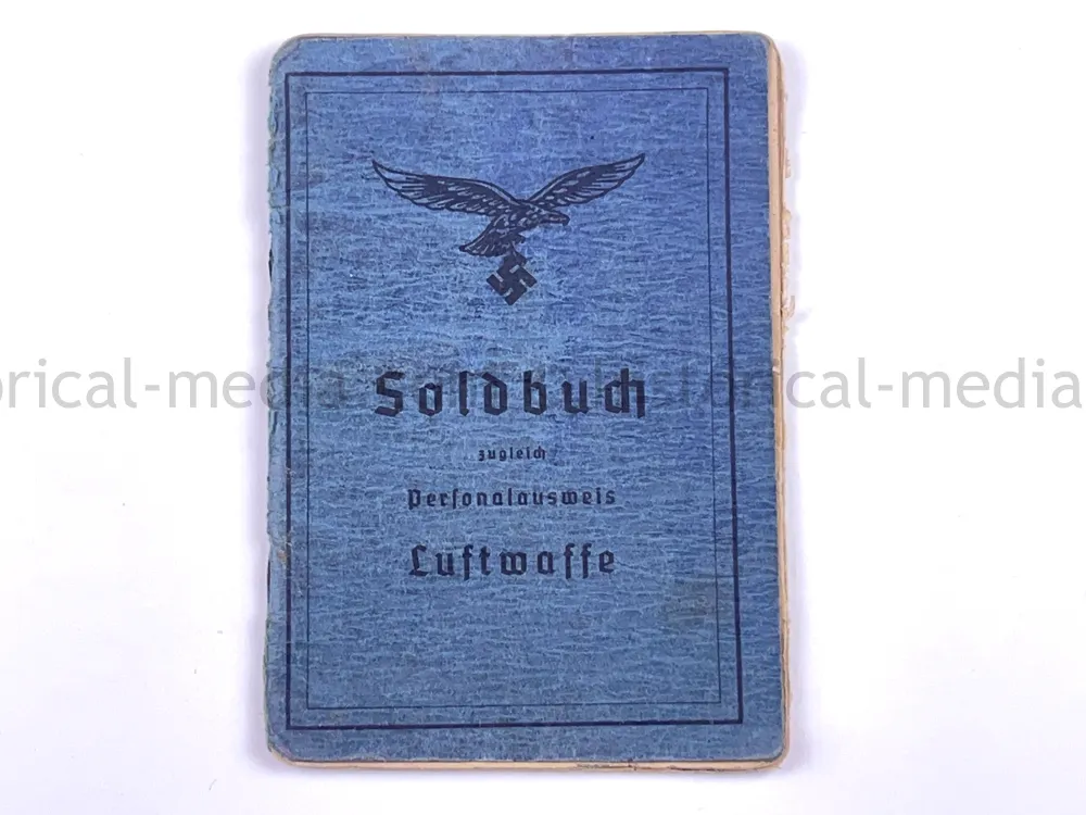 LUFTWAFFE SOLDBUCH - LUFTWAFFEN FELD DIVISION 14 - NORWAY, DENMARK