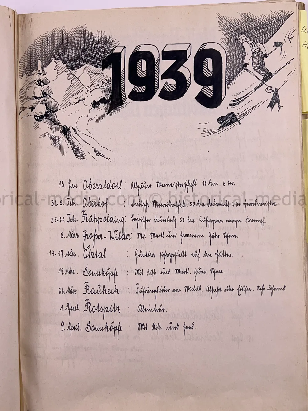 GEBIRGSJAEGER HEERESBERGFÜHRER PHOTO ALBUM - 1. GEBRIGS DIVISION - TOP!