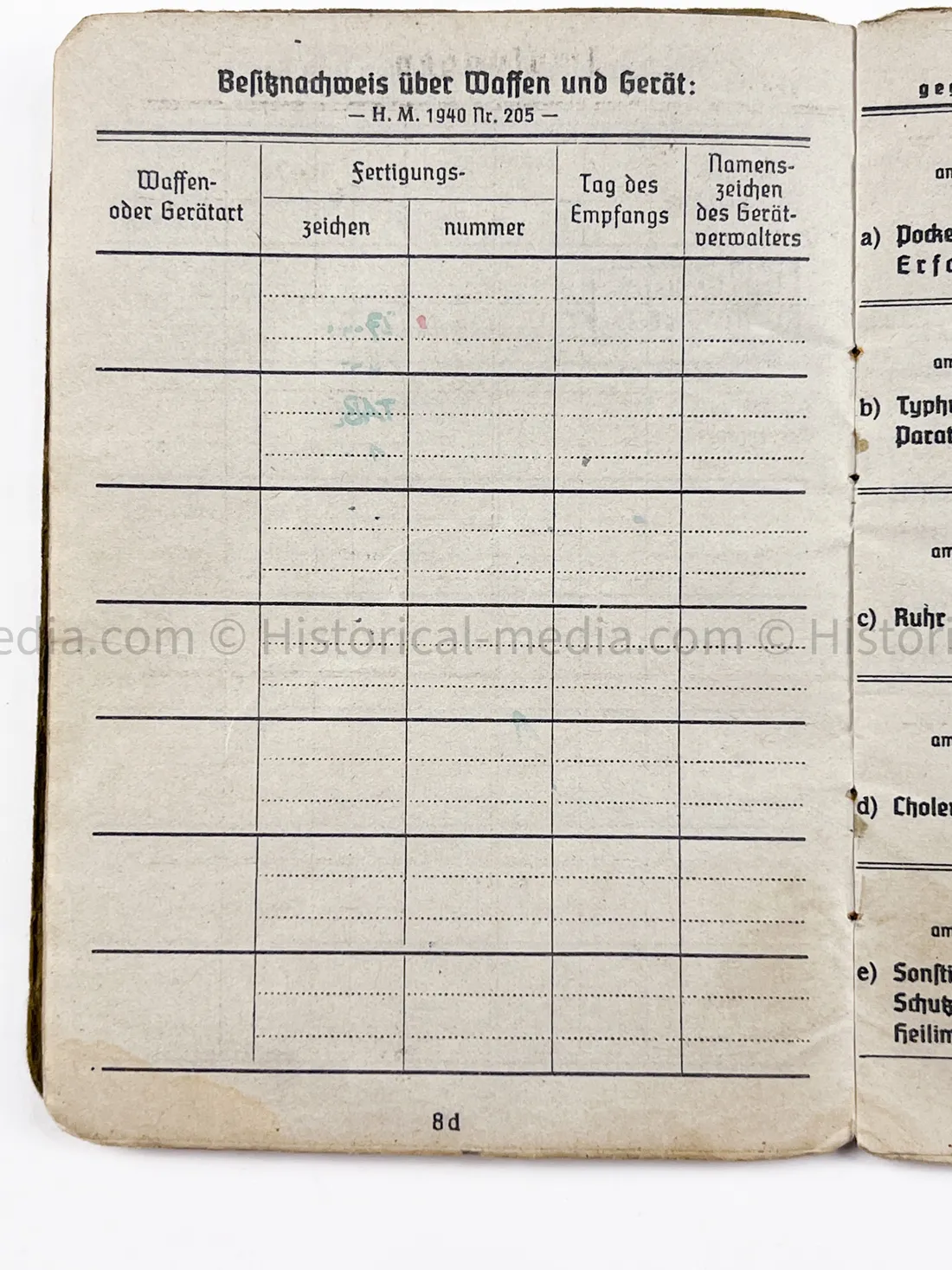 HEER SOLDBUCH - PANZER JÄGER ABTEILUNG 100 - 100 JÁGER DIVISION - STALINGRAD