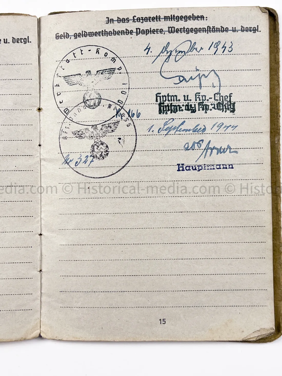HEER SOLDBUCH - PANZER JÄGER ABTEILUNG 100 - 100 JÁGER DIVISION - STALINGRAD
