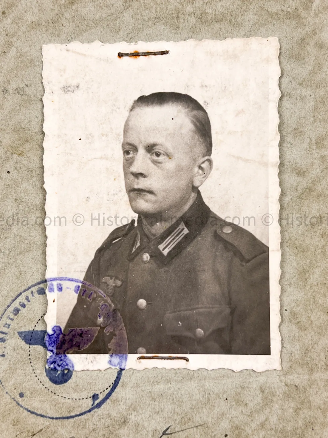 HEER SOLDBUCH - FELDJÄGER REGIMENT (MOT) 2 - MILITARY POLICE - RARE!