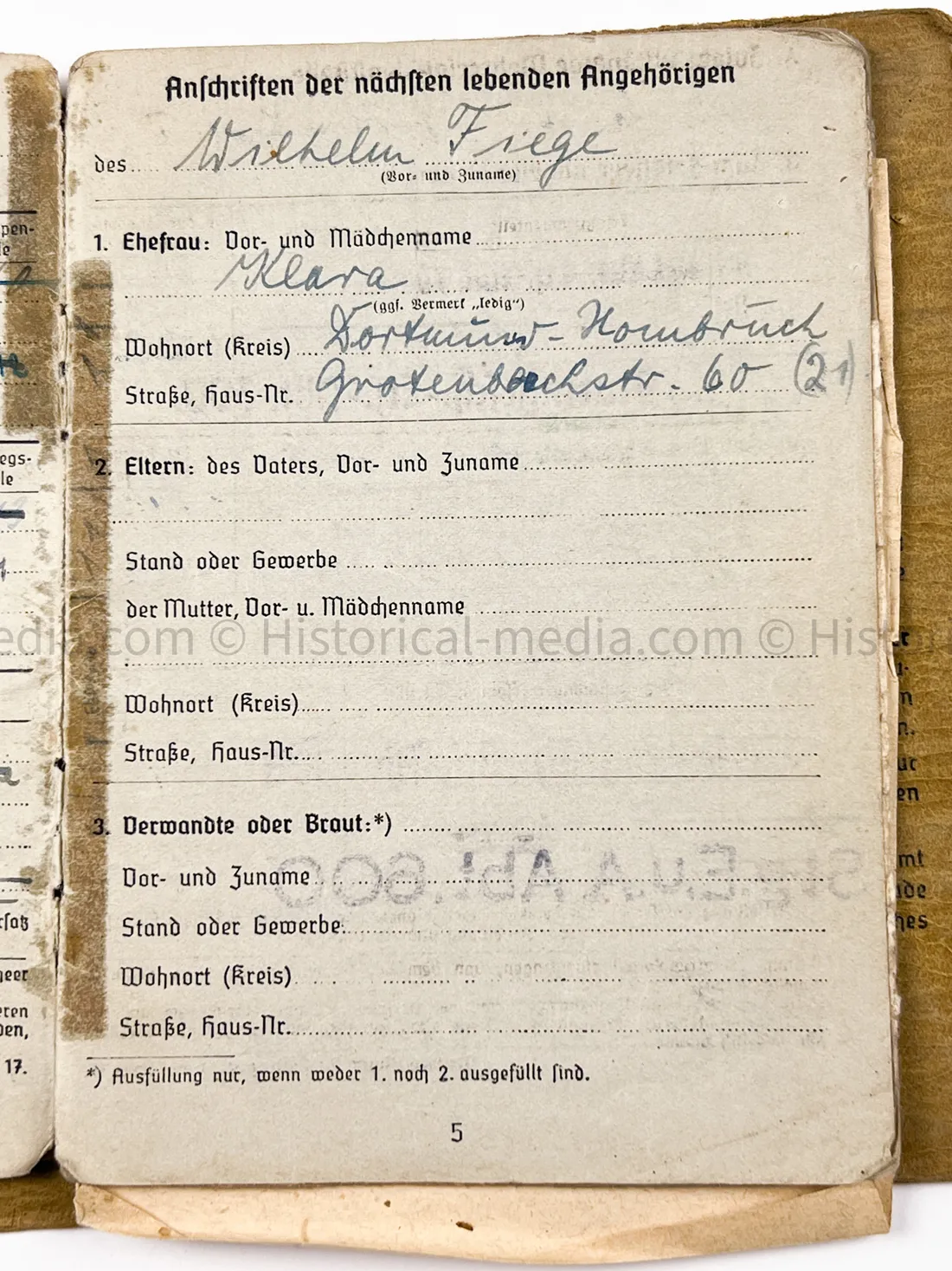 HEER SOLDBUCH - STURMGESCHÜTZ ABTEILUNG 239 - G43 RIFLE ENTRY