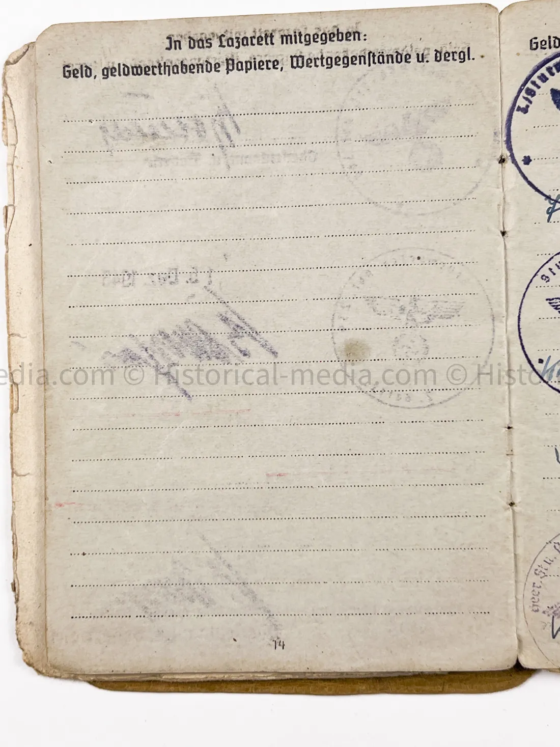 HEER SOLDBUCH - STURMGESCHÜTZ ABTEILUNG 239 - G43 RIFLE ENTRY