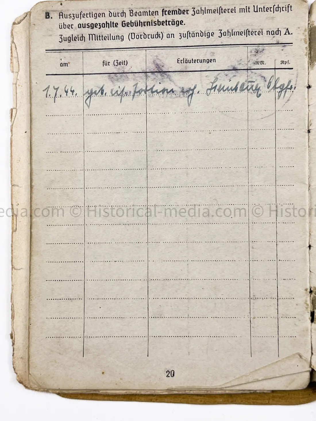 HEER SOLDBUCH - STURMGESCHÜTZ ABTEILUNG 239 - G43 RIFLE ENTRY