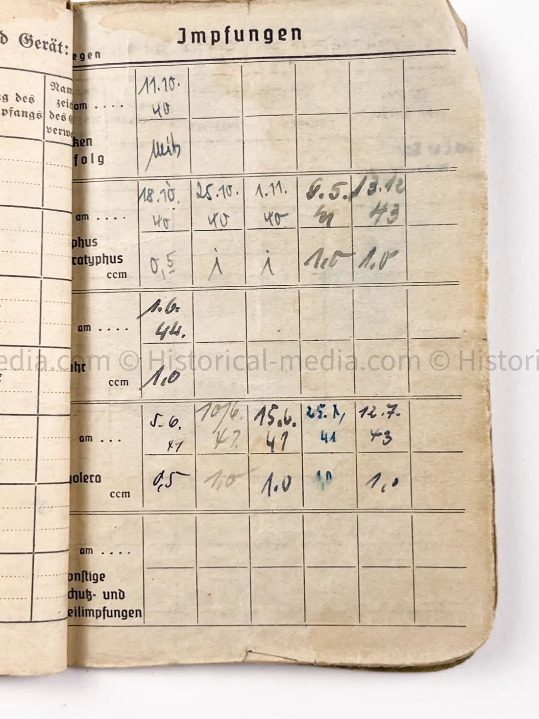 HEER SOLDBUCH - FELDJÄGER REGIMENT (MOT.) 2 - MILITARY POLICE - RARE!