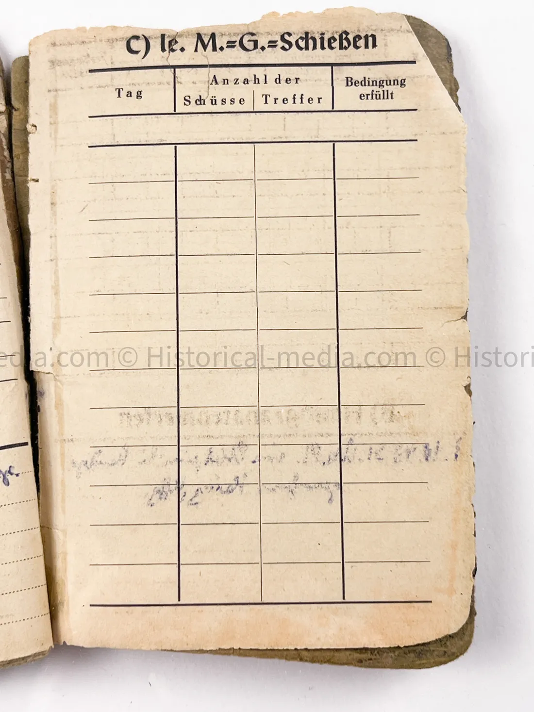 HEER SOLDBUCH - FELDJÄGER REGIMENT (MOT.) 2 - MILITARY POLICE - RARE!