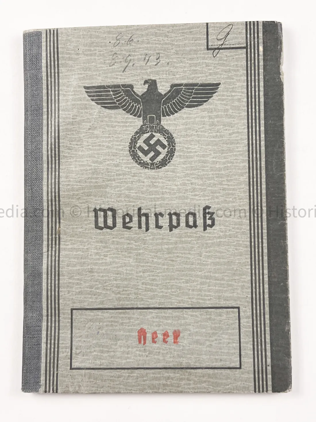 HEER WEHRPASS - STURMGESCHÜTZ BATTERIE 659 & 287 - KIA RUSSIA