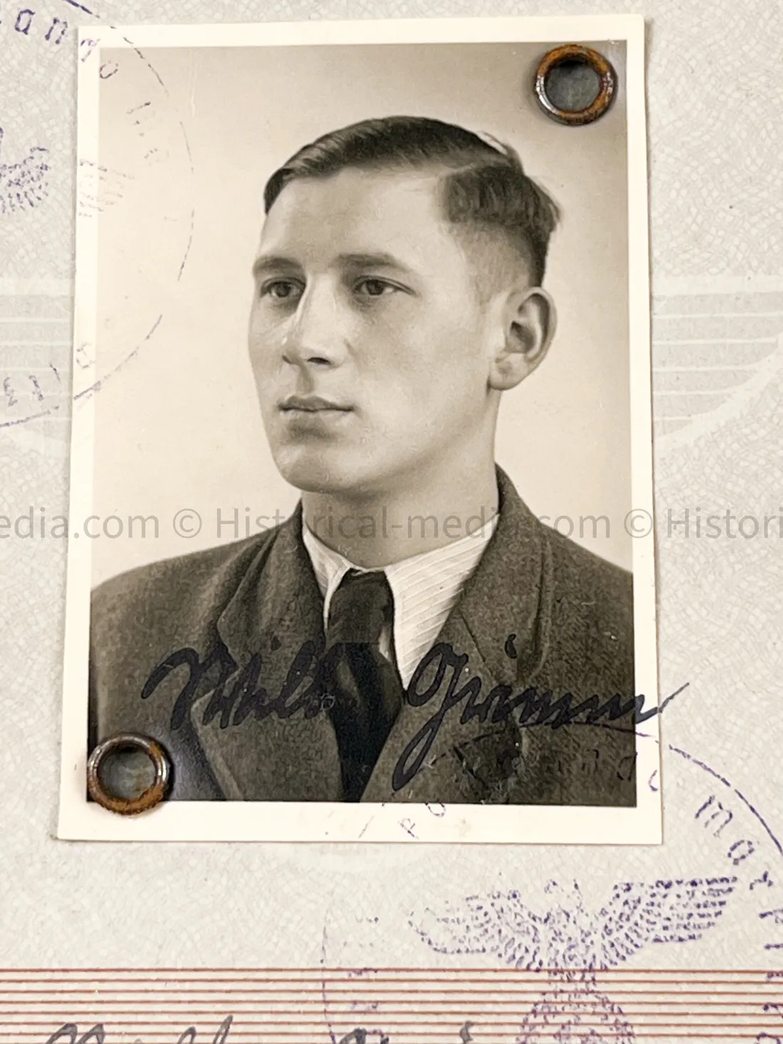 HEER WEHRPASS - STURMGESCHÜTZ BATTERIE 659 & 287 - KIA RUSSIA