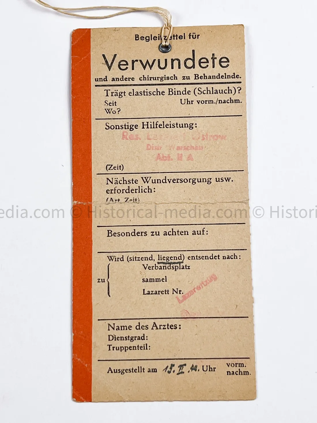 HEER OFFICER SOLDBUCH & AWARD DOCUMENT GROUPING - STURMGESCHÜTZ BATTERIE 667 - GOLD WOUND BADGE