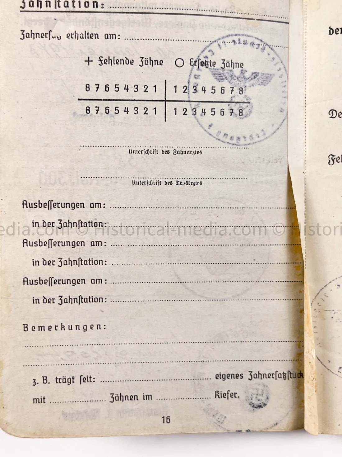 HEER OFFICER SOLDBUCH & AWARD DOCUMENT GROUPING - STURMGESCHÜTZ BATTERIE 667 - GOLD WOUND BADGE