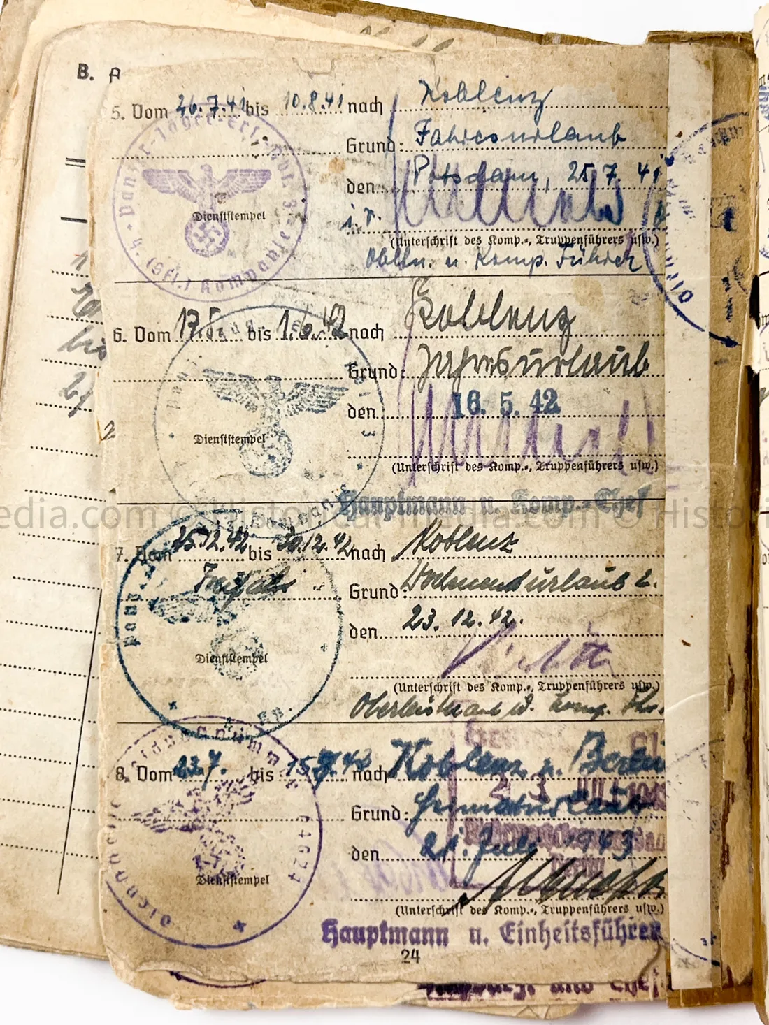 HEER SOLDBUCH - STURMGESCHÜTZ - ARMEE-PANZERJÄGER-ABTEILUNG 744 - JAGDPANZER 38 - HETZER
