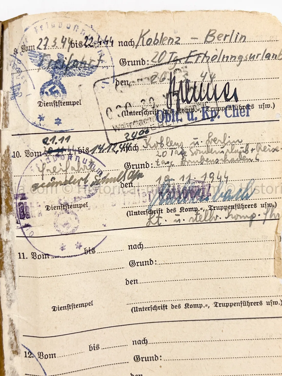 HEER SOLDBUCH - STURMGESCHÜTZ - ARMEE-PANZERJÄGER-ABTEILUNG 744 - JAGDPANZER 38 - HETZER