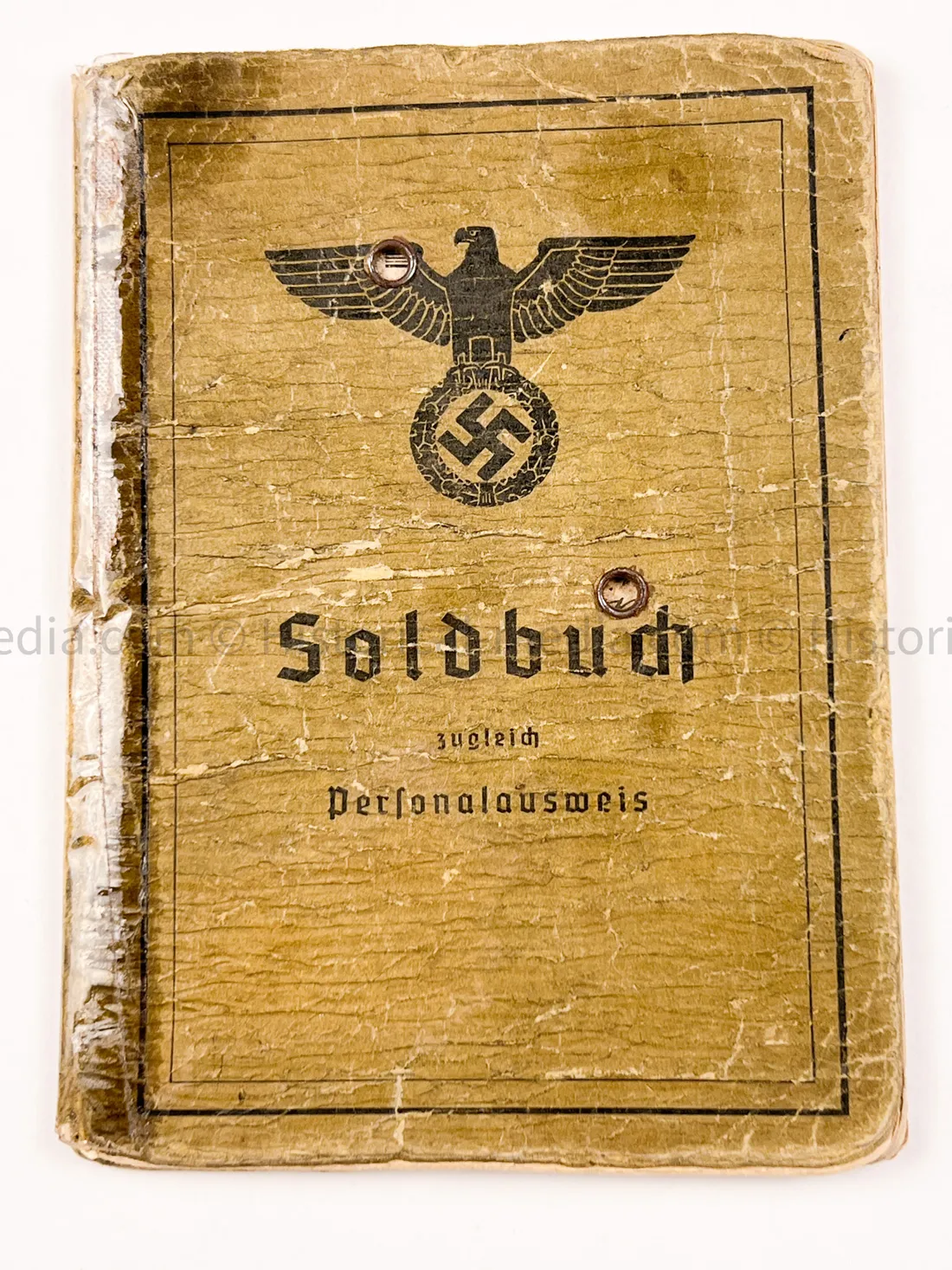 HEER SOLDBUCH - STABSZAHLMEISTER - ORTSKOMMANDANTUR I(V) 891
