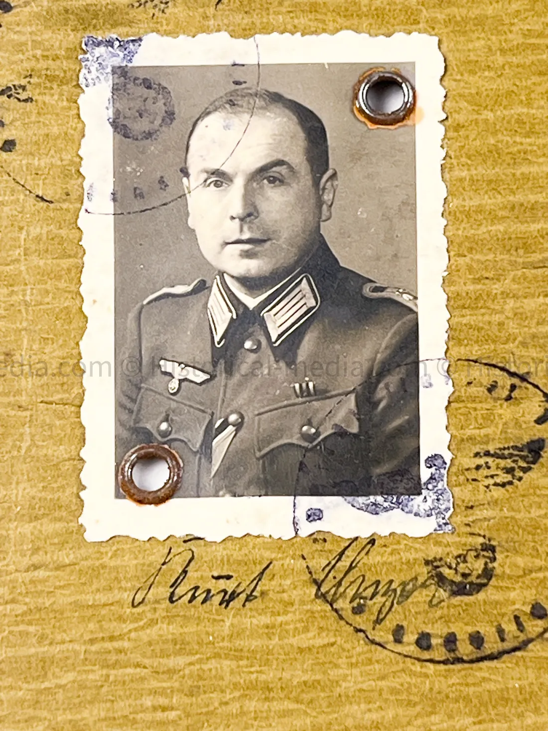 HEER SOLDBUCH - STABSZAHLMEISTER - ORTSKOMMANDANTUR I(V) 891