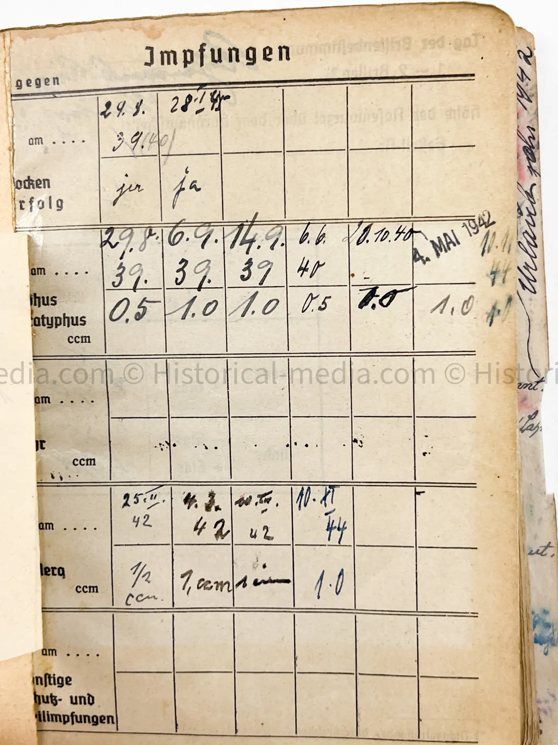 HEER SOLDBUCH - STABSZAHLMEISTER - ORTSKOMMANDANTUR I(V) 891