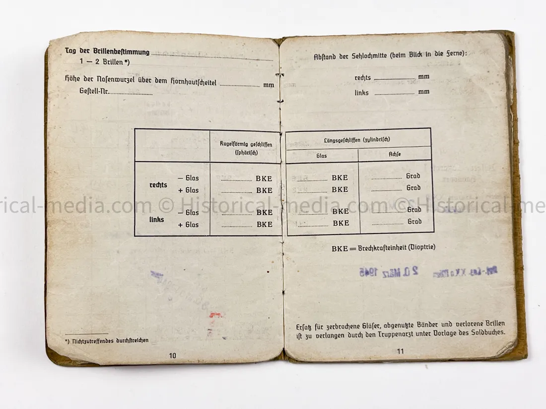 HEER SOLDBUCH - 4. LEICHTEN DIVISION - 9. PANZER DIVISION - POLAND CAMPAIGN EK2 AWARD