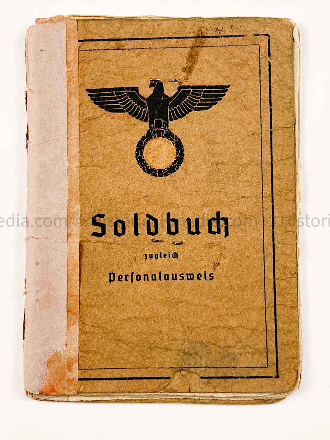 HEER SOLDBUCH - DEUTSCHE WERKSTATT ABTEILUNG - STUG TUNIC - POW BELLARIA