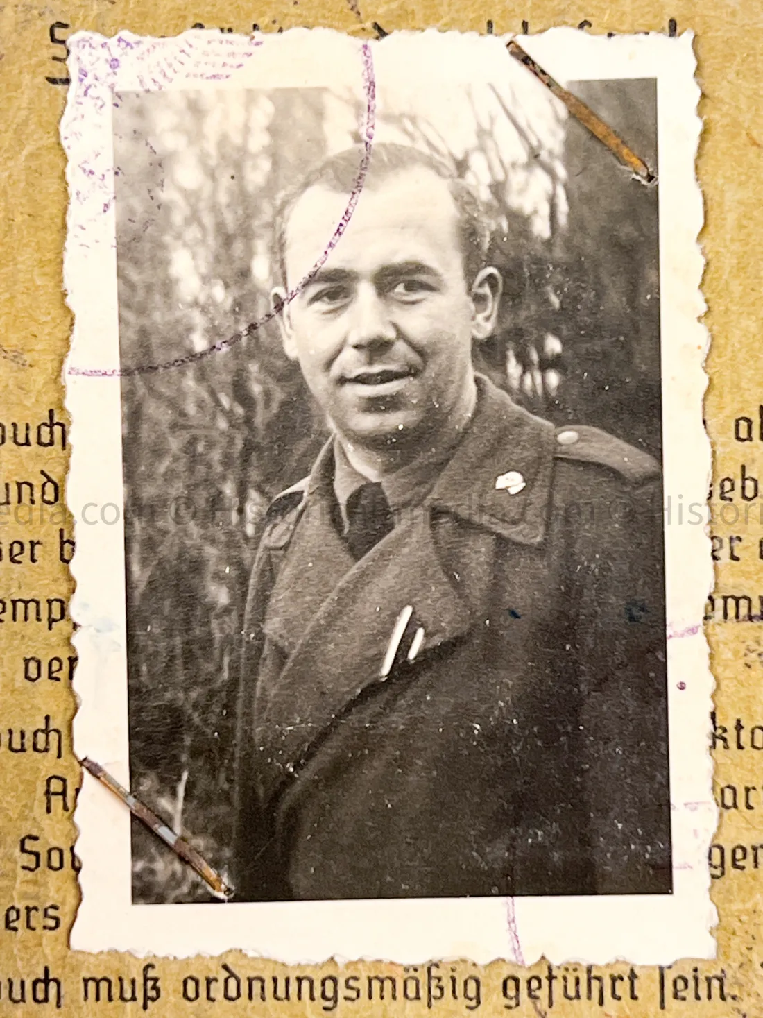 HEER SOLDBUCH - 1.(Sf.)/ PANZER JAEGER ABTEILUNG 376 - 376. INFANTERIE DIVISION