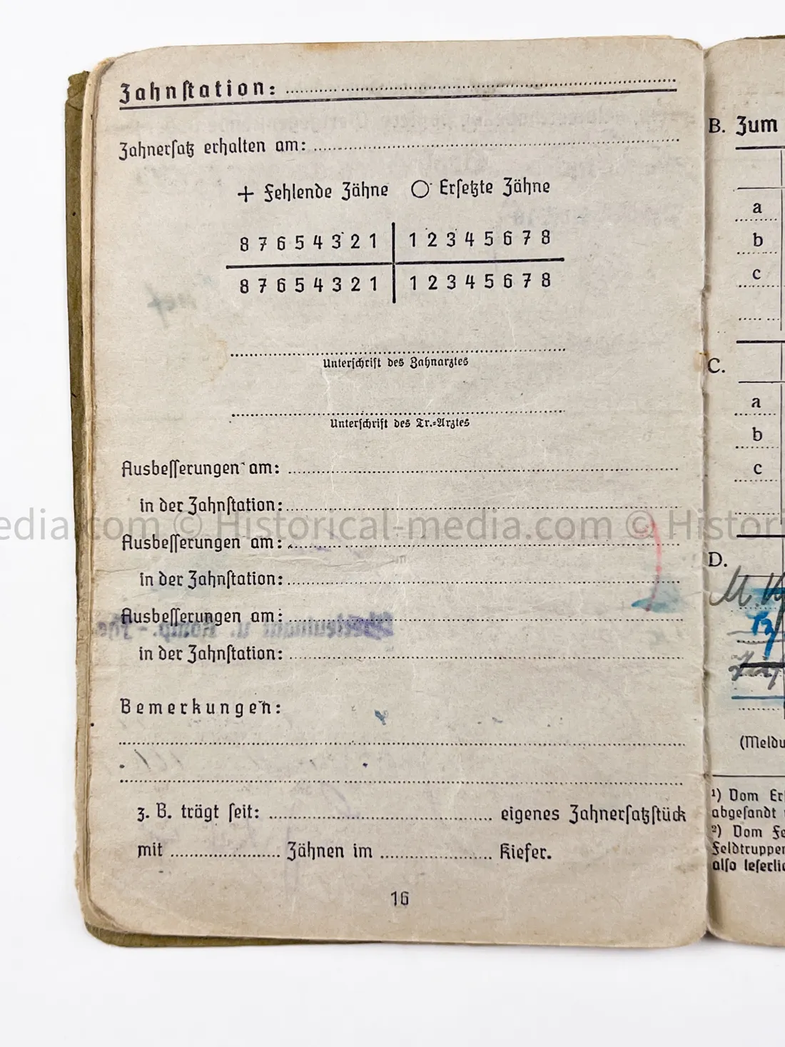 HEER SOLDBUCH - 1.(Sf.)/ PANZER JAEGER ABTEILUNG 376 - 376. INFANTERIE DIVISION