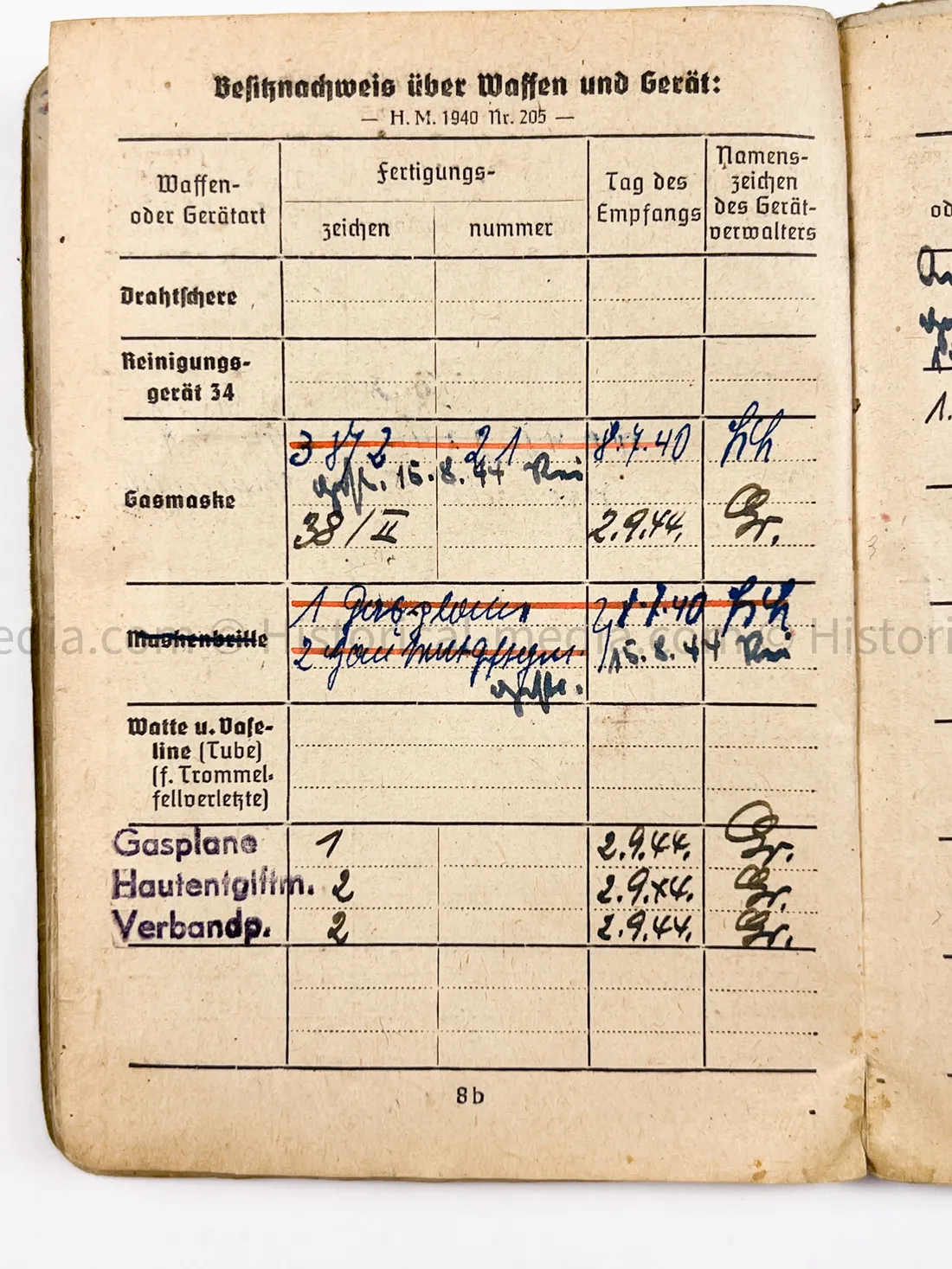 HEER SOLDBUCH - EK1 - STURMGESCHÜTZ - 18. PANZER-GRENADIER-DIVISION