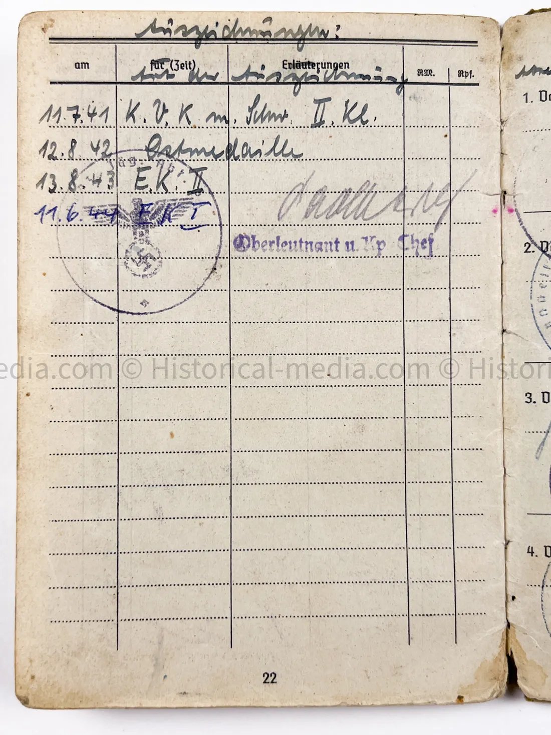 HEER SOLDBUCH - EK1 - STURMGESCHÜTZ - 18. PANZER-GRENADIER-DIVISION