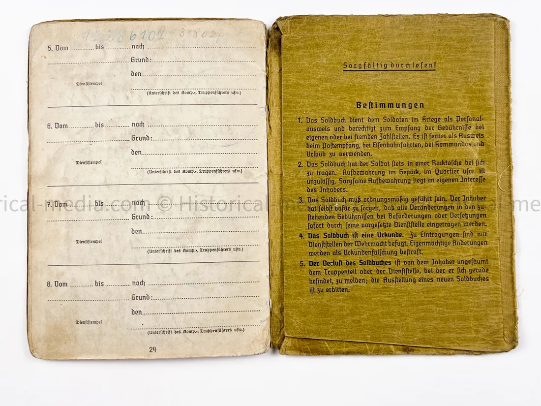HEER SOLDBUCH - EK1 - STURMGESCHÜTZ - 18. PANZER-GRENADIER-DIVISION