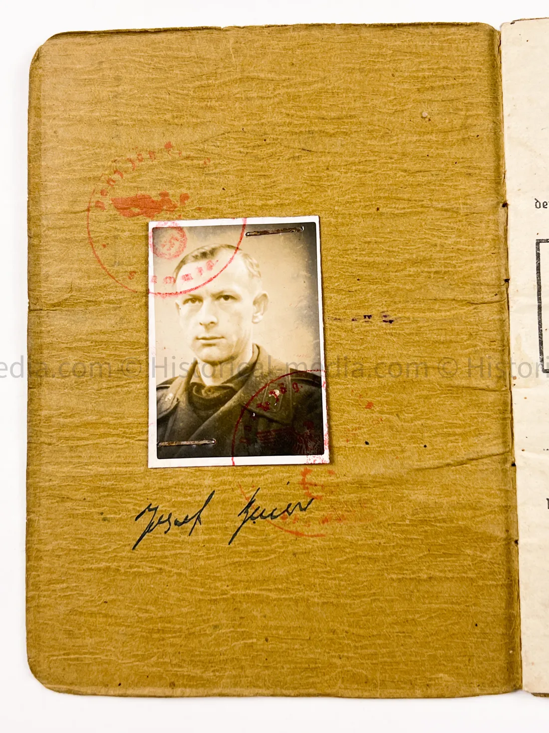 HEER SOLDBUCH - STURMGESCHÜTZ - KOMMANDO HECKER