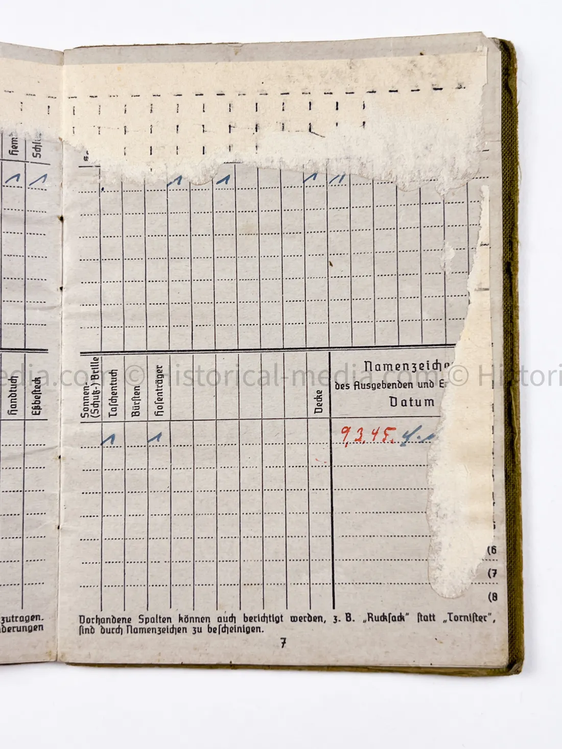 HEER SOLDBUCH - STURMGESCHÜTZ - KOMMANDO HECKER