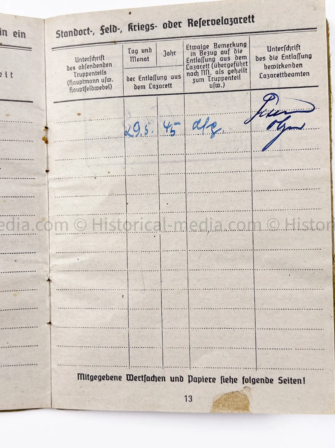 HEER SOLDBUCH - STURMGESCHÜTZ - KOMMANDO HECKER
