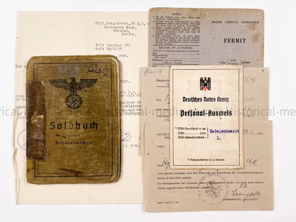 HEER SOLDBUCH - STURMGESCHÜTZ - 26. PANZER DIVISION - SALERNO, NETTUNO, ANZIO