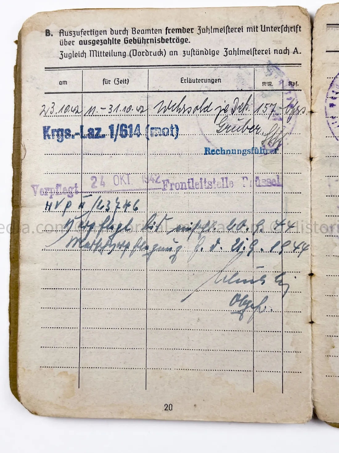 HEER SOLDBUCH - STURMGESCHÜTZ - 26. PANZER DIVISION - SALERNO, NETTUNO, ANZIO