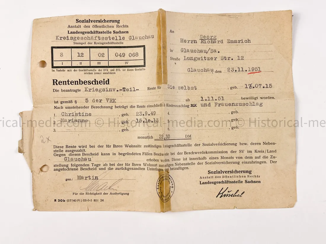 HEER WEHRPASS - ARTILLERIE LEHR REGIMENT 30.5 cm Mörser + 22. PANZER DIVISION