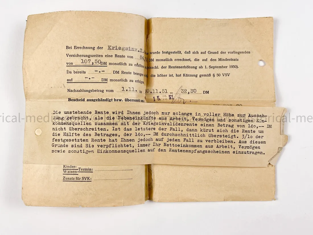 HEER WEHRPASS - ARTILLERIE LEHR REGIMENT 30.5 cm Mörser + 22. PANZER DIVISION