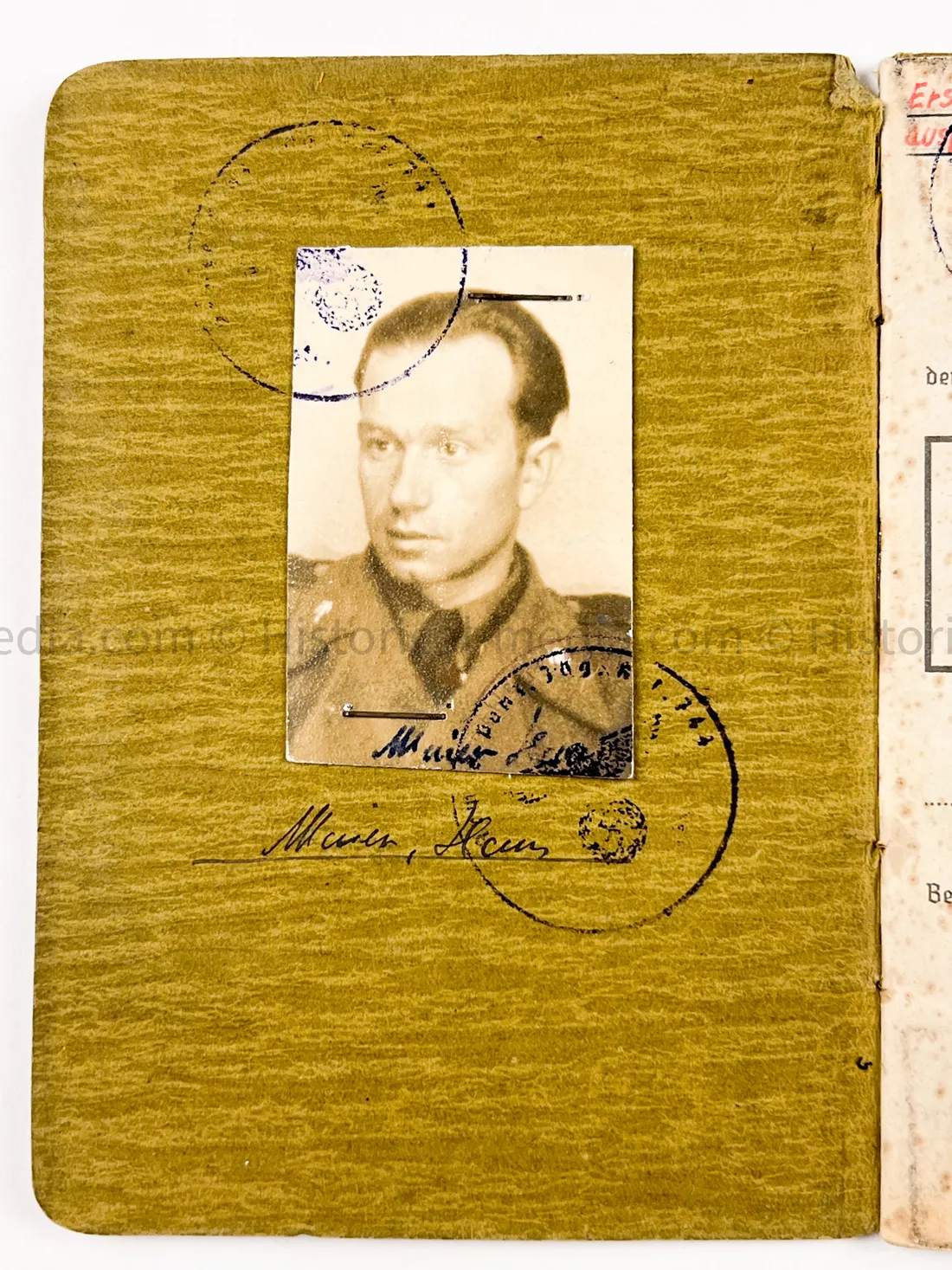 HEER SOLDBUCH - ARMEE PANZER JÄGER ABTEILUNG 744 - MARDER II + HETZER