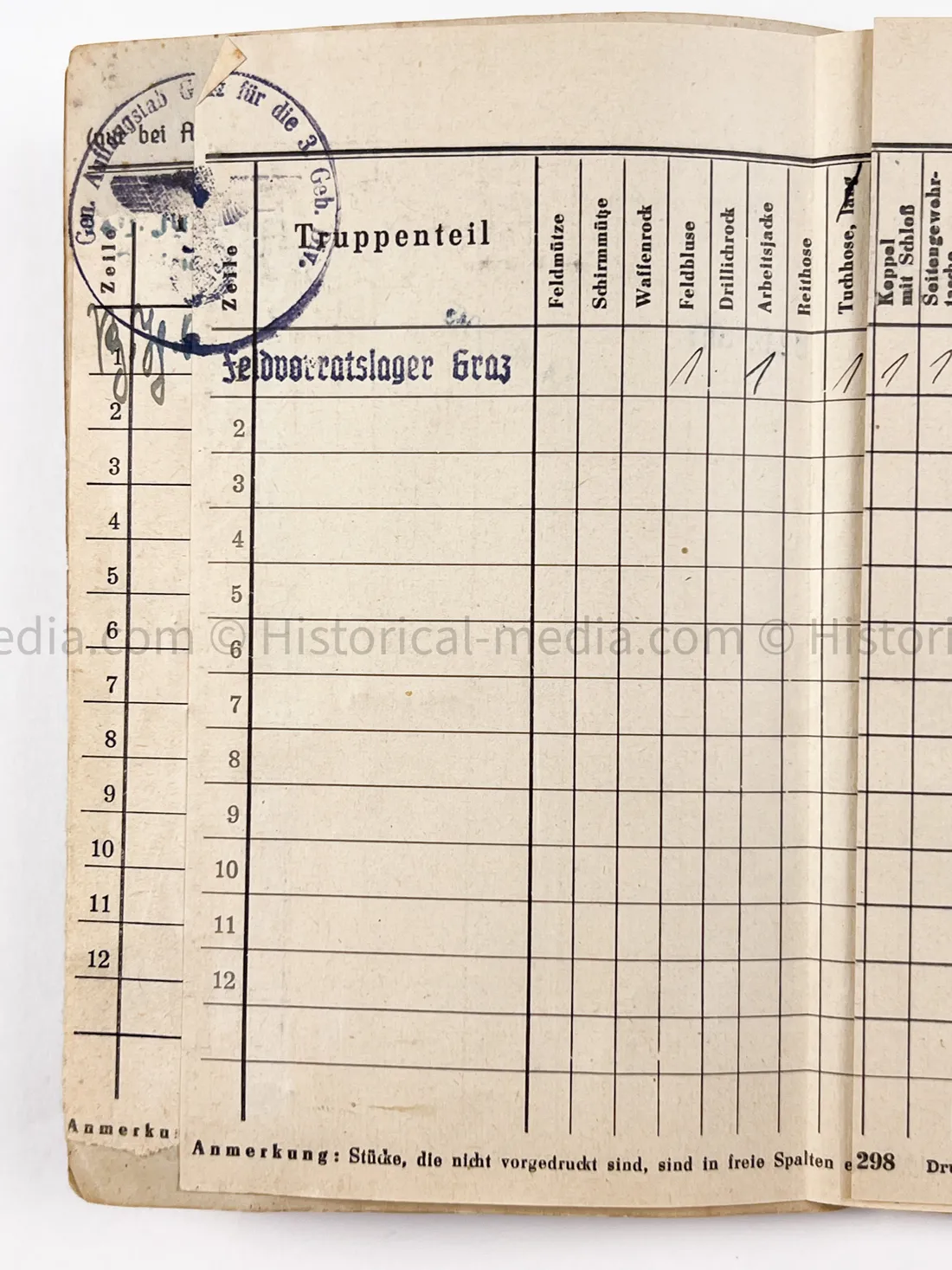 HEER SOLDBUCH - ARMEE PANZER JÄGER ABTEILUNG 744 - MARDER II + HETZER