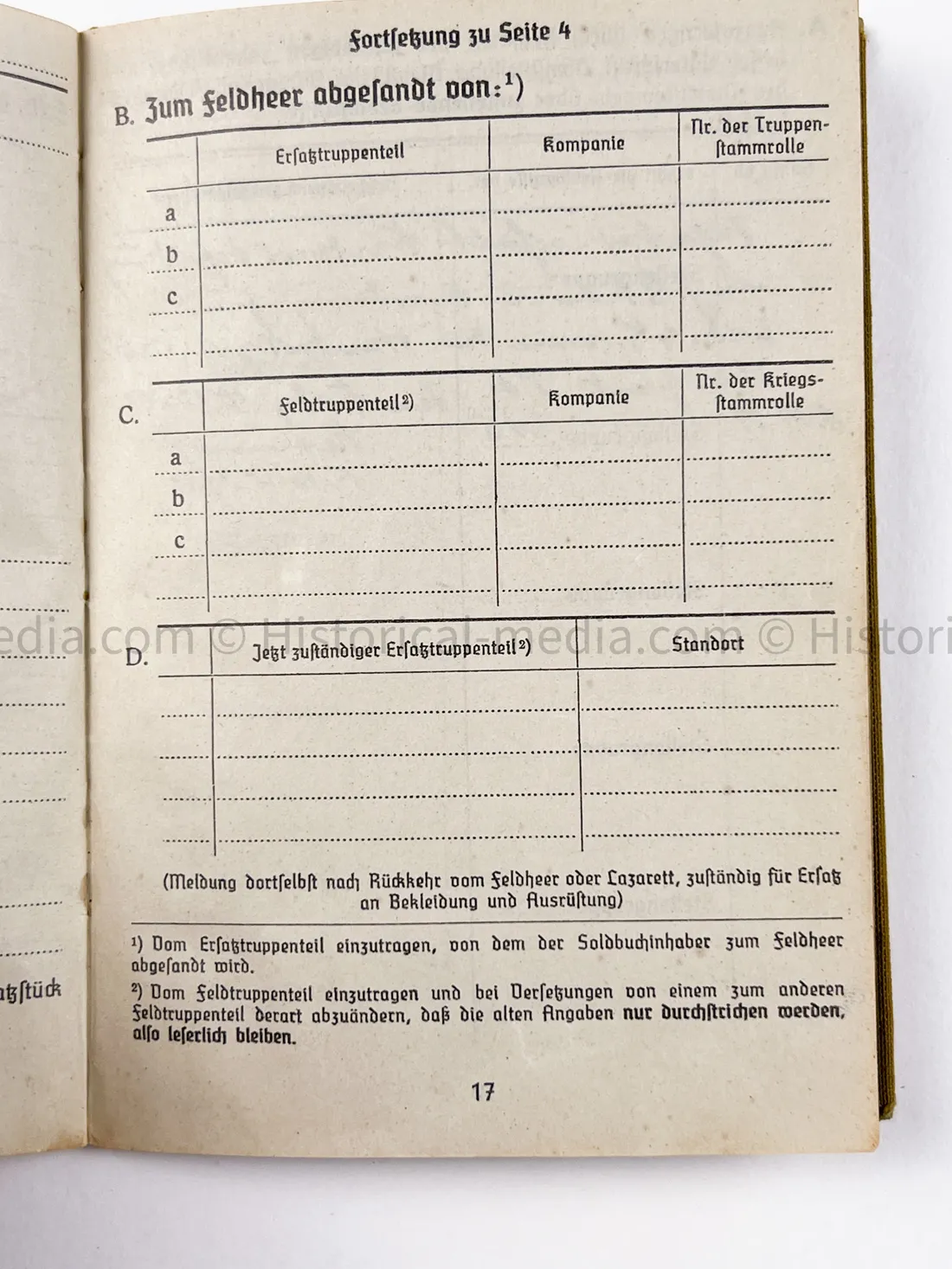 HEER SOLDBUCH - ARMEE PANZER JÄGER ABTEILUNG 744 - MARDER II + HETZER