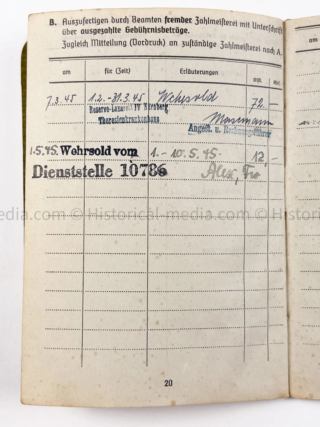 HEER SOLDBUCH - ARMEE PANZER JÄGER ABTEILUNG 744 - MARDER II + HETZER