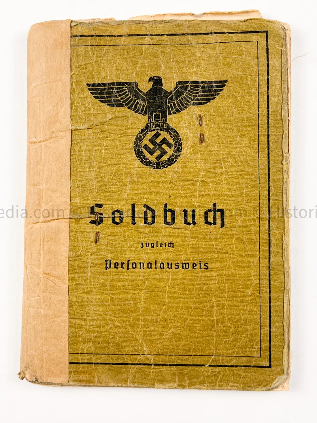 HEER SOLDBUCH - PANZER JÄGER ABTEILUNG 20 - 30. PANZER GRENADIER DIVISION - - SUDETENLAND, POLAND, FRANCE, RUSSIA, BATTLE OF BERLIN - NINE AWARDS!