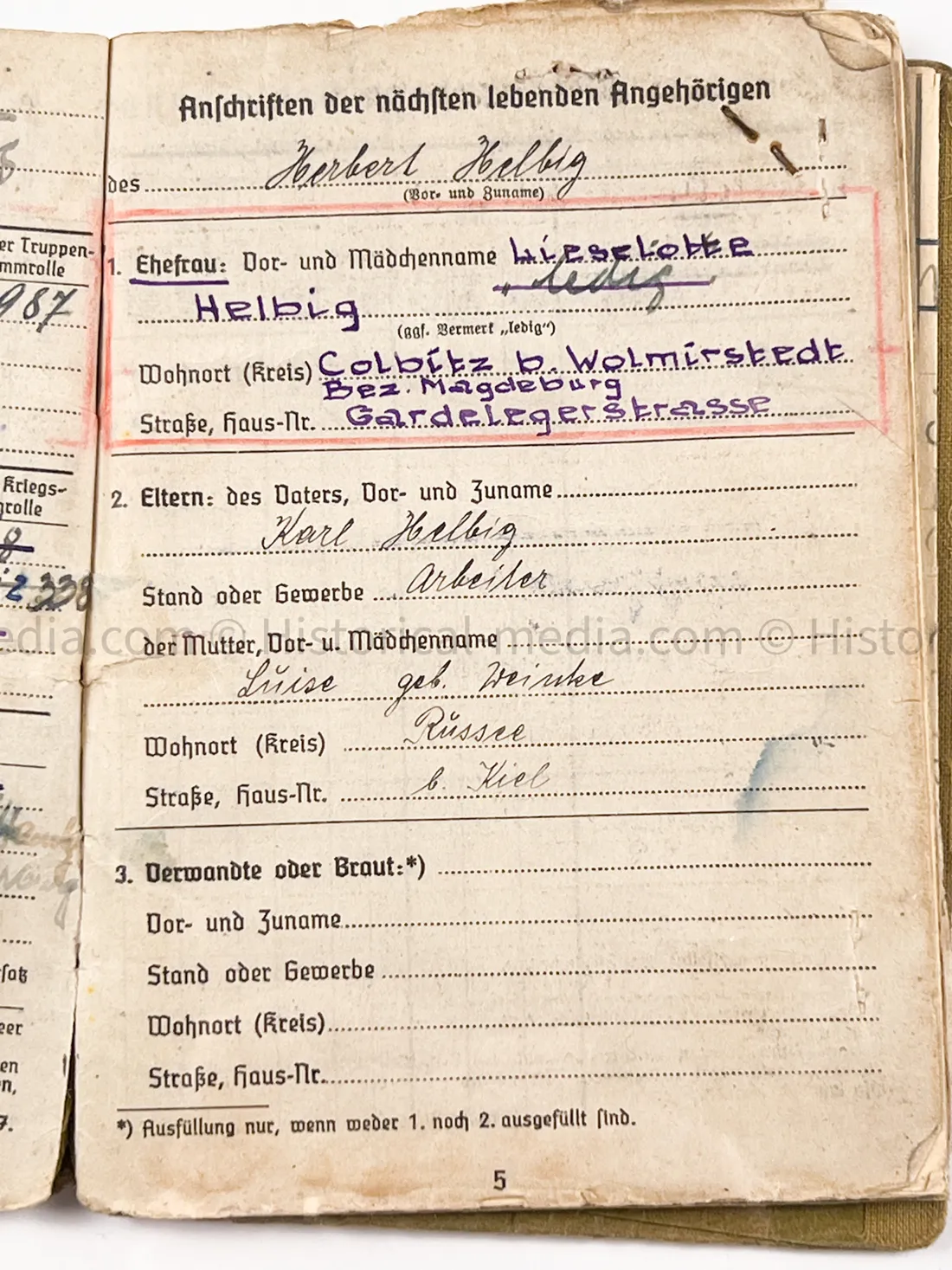 HEER SOLDBUCH - PANZER JÄGER ABTEILUNG 20 - 30. PANZER GRENADIER DIVISION - - SUDETENLAND, POLAND, FRANCE, RUSSIA, BATTLE OF BERLIN - NINE AWARDS!