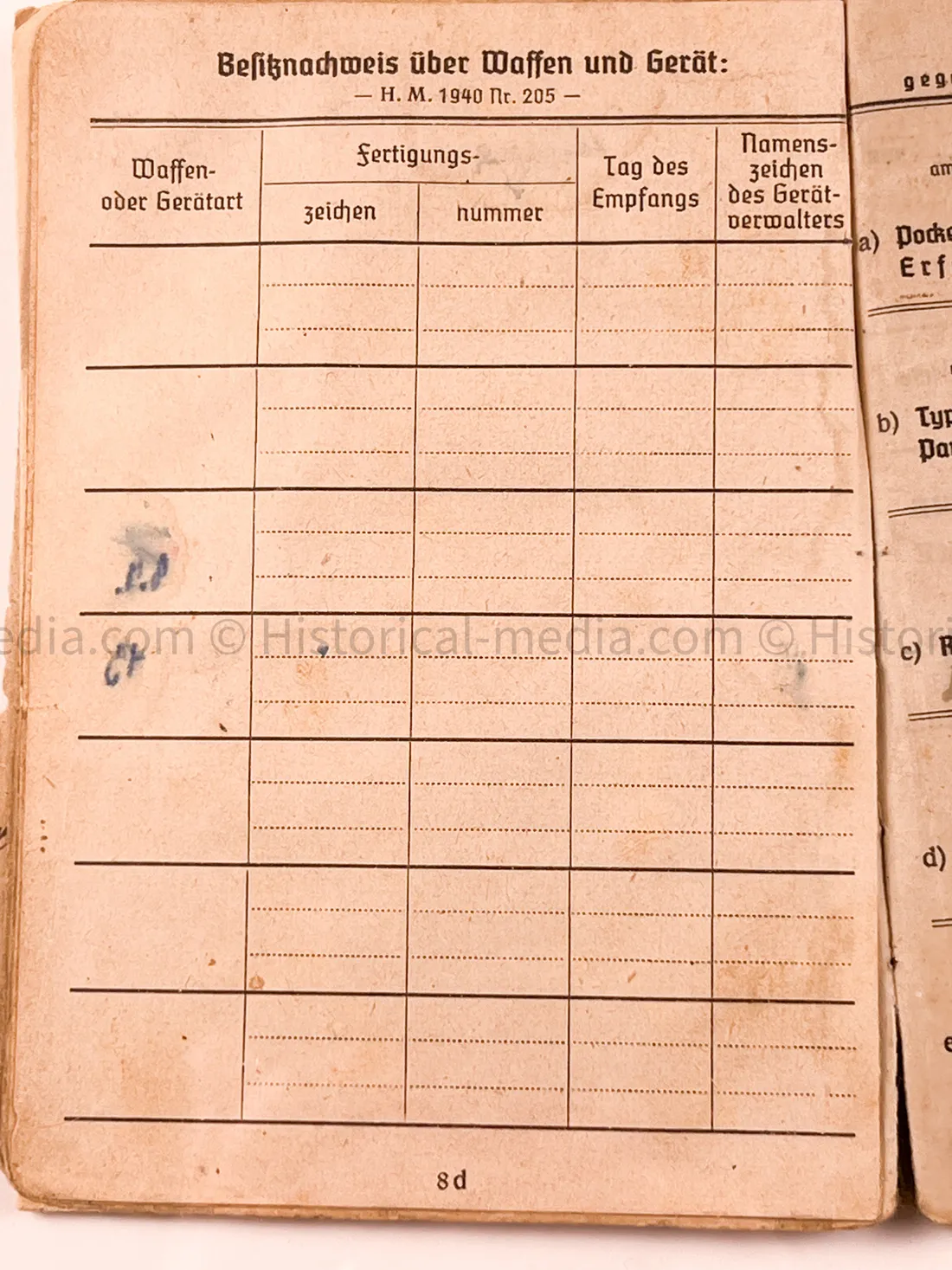 HEER SOLDBUCH - PANZER JÄGER ABTEILUNG 20 - 30. PANZER GRENADIER DIVISION - - SUDETENLAND, POLAND, FRANCE, RUSSIA, BATTLE OF BERLIN - NINE AWARDS!