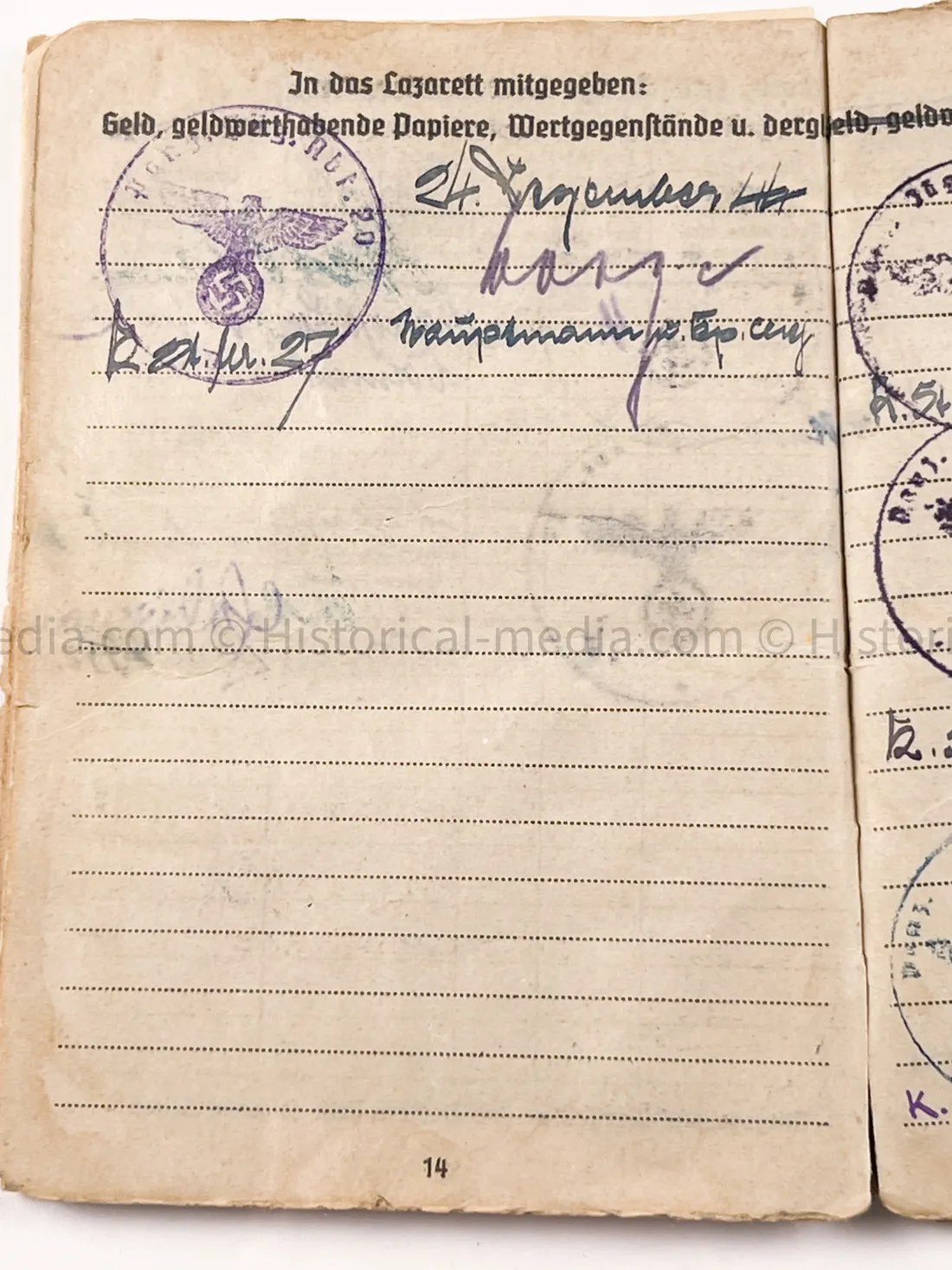 HEER SOLDBUCH - PANZER JÄGER ABTEILUNG 20 - 30. PANZER GRENADIER DIVISION - - SUDETENLAND, POLAND, FRANCE, RUSSIA, BATTLE OF BERLIN - NINE AWARDS!