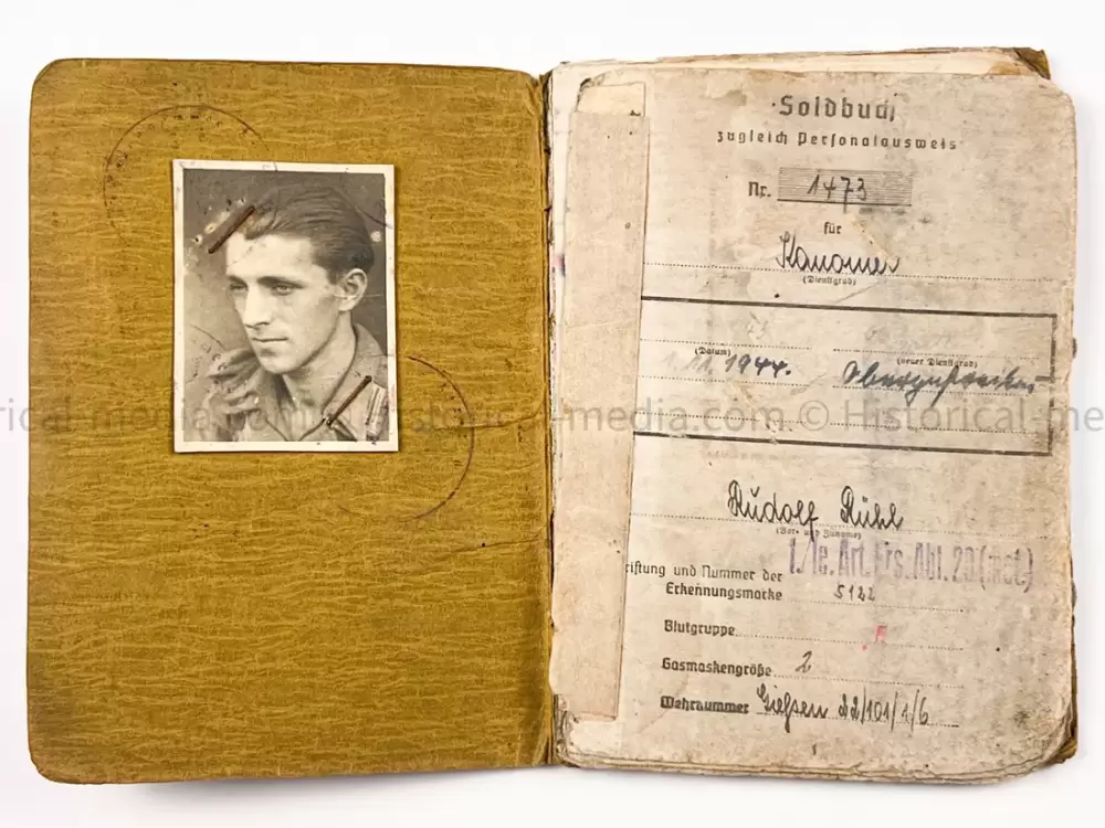 HEER SOLDBUCH - STURMGESCHÜTZ ABTEILUNG 209 + 286