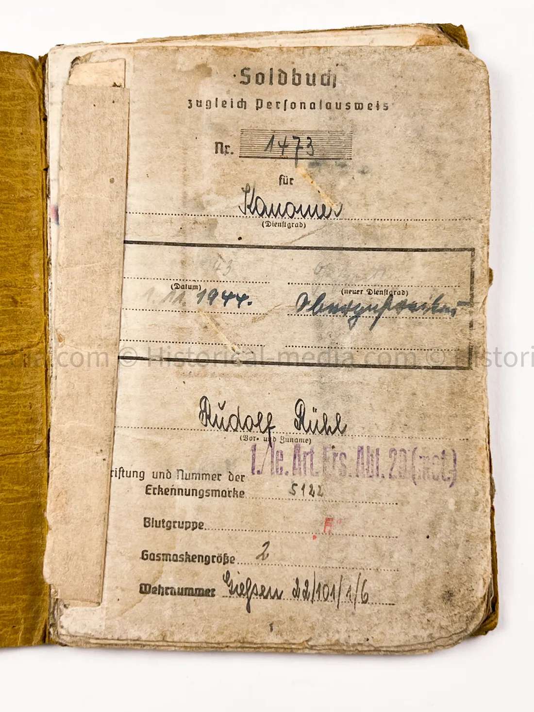 HEER SOLDBUCH - STURMGESCHÜTZ ABTEILUNG 209 + 286